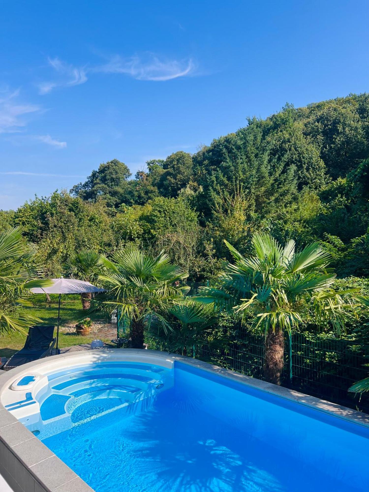 Privates Ferienhaus Mit Pool & Whirlpool Zentral In Bad Dürkheim Екстериор снимка
